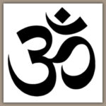 Sanskrit symbol for "Aum"